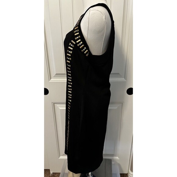 New, Signature By Sangria Embellished Formal Black Dress, Size 14 - Picture 2 of 12